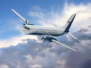 Máy bay chở khách mới IL-114-300 của Nga lần đầu tiên cất cánh
